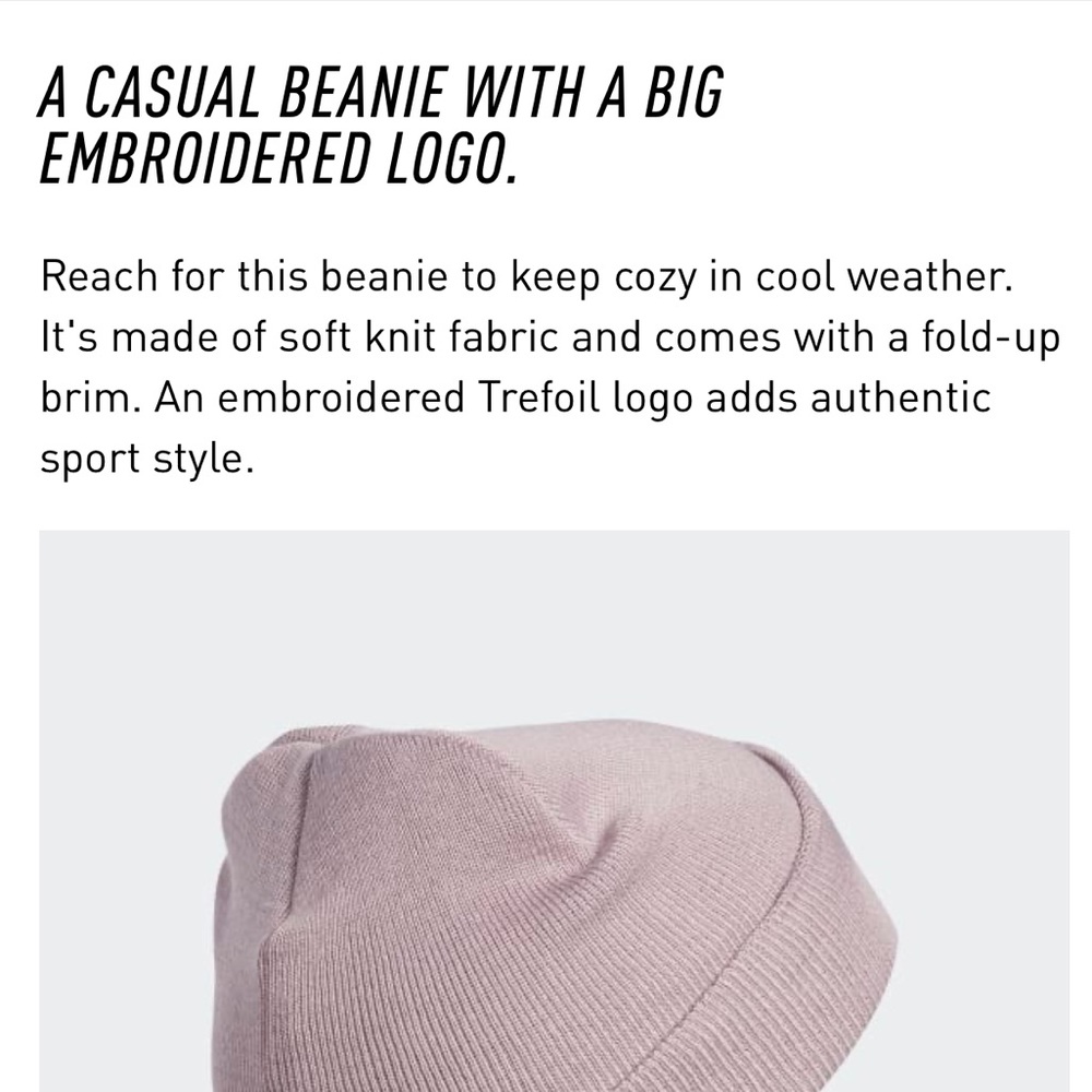 🆕 adidas forum outline beanie soft vision Unisex - Picture 10 of 11